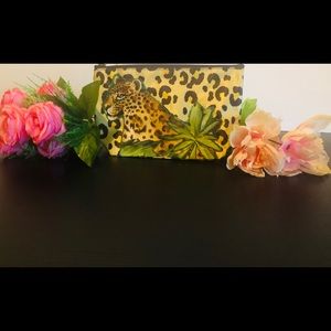 Custom Leopard Cosmetic Bag